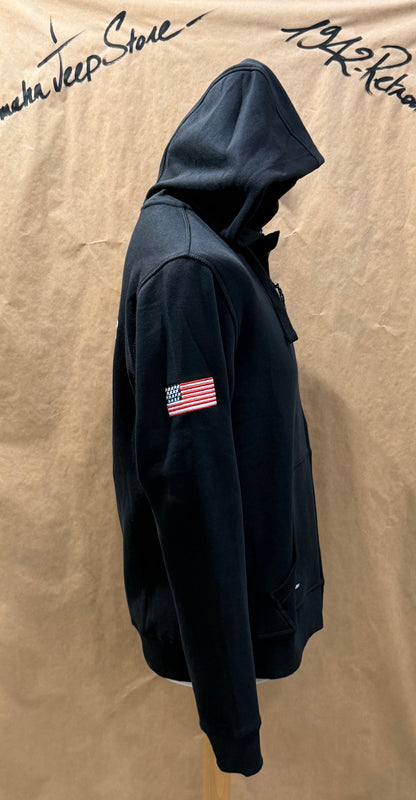 SWEAT CAPUCHE 101st AIRBORNE (Noir)