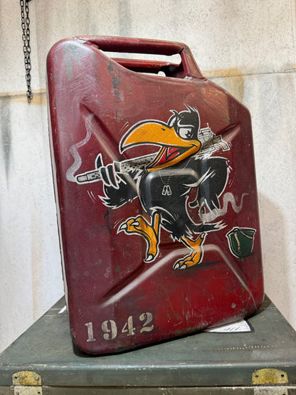 JERRYCAN US ARMY-CORBEAU (Fait main)