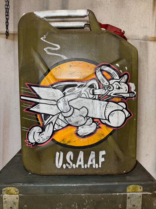 JERRYCAN USAAF-Tortue (Fait main)