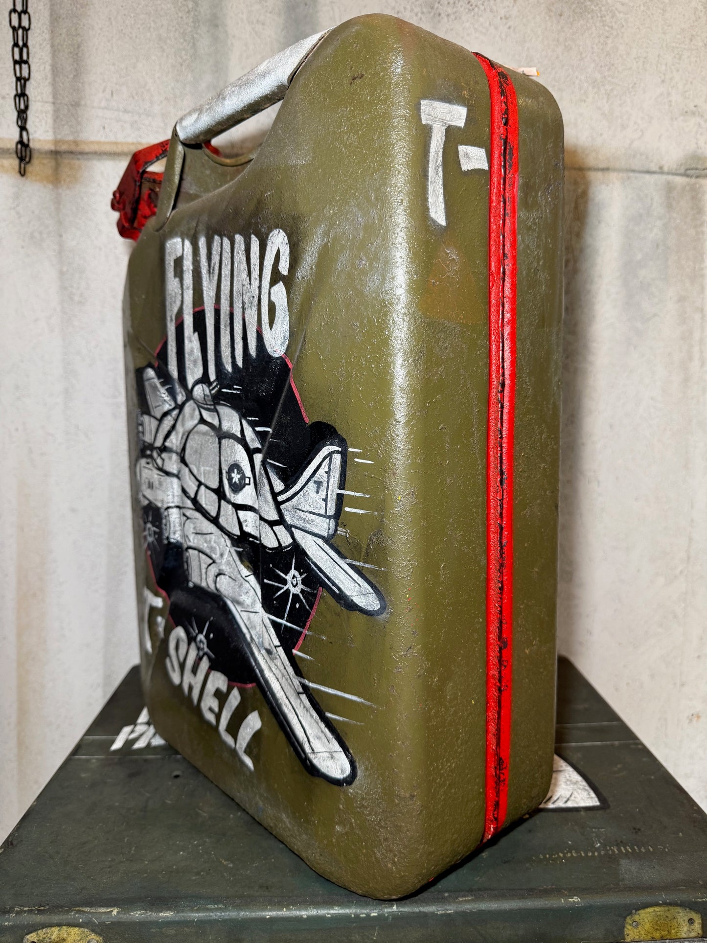 JERRYCAN USAAF-Tortue (Fait main)