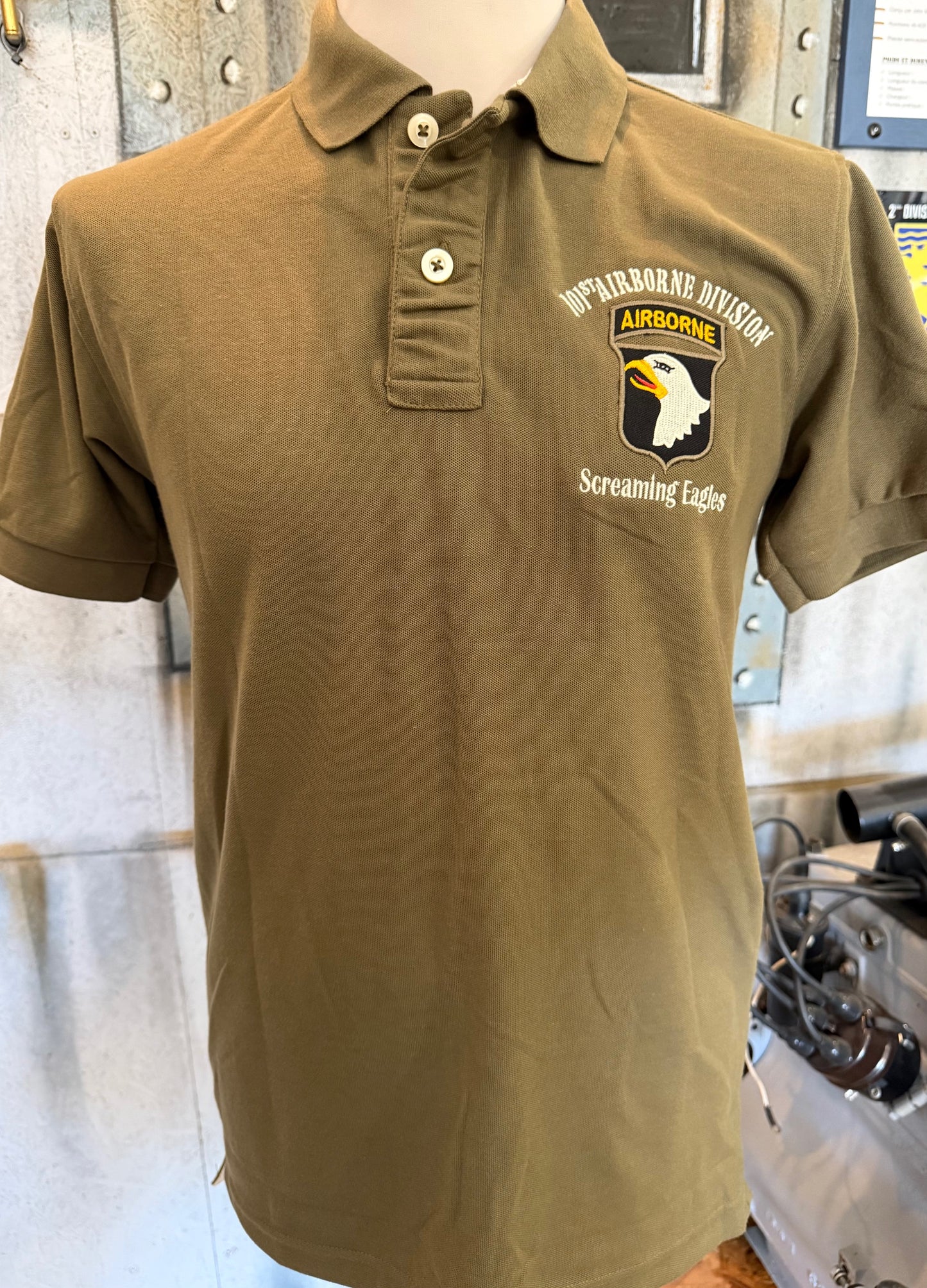 POLO 101th AIRBORNE (Kaki)