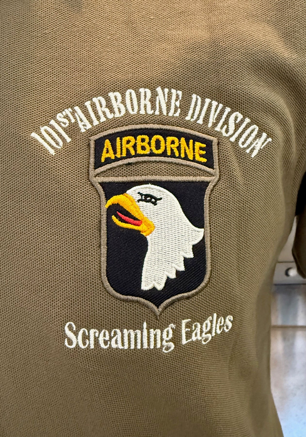 POLO 101th AIRBORNE (Kaki)