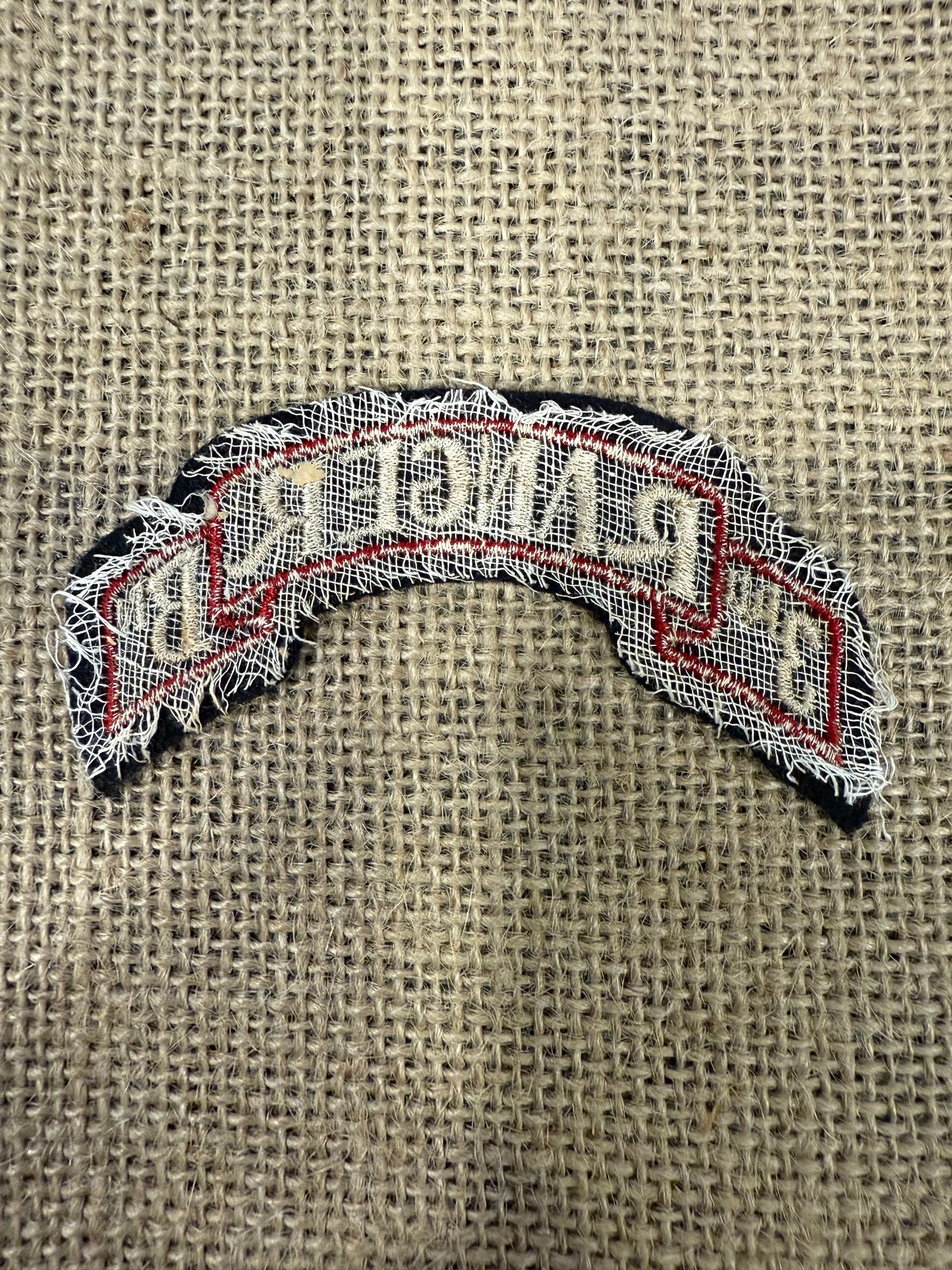 Patch RANGER du 3éme Bataillon "Cadre 3D" (Ref38)