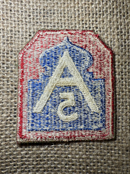 Patch US 5TH ARMY "Europe" (Ref9)