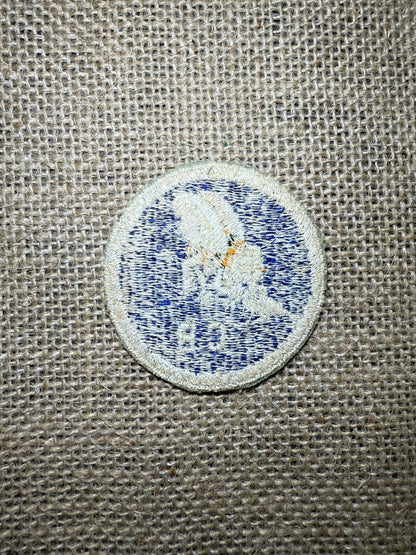 Patch US SEABEES NAVY CONSTRUCTION BATTALION "CB" 1er MOD