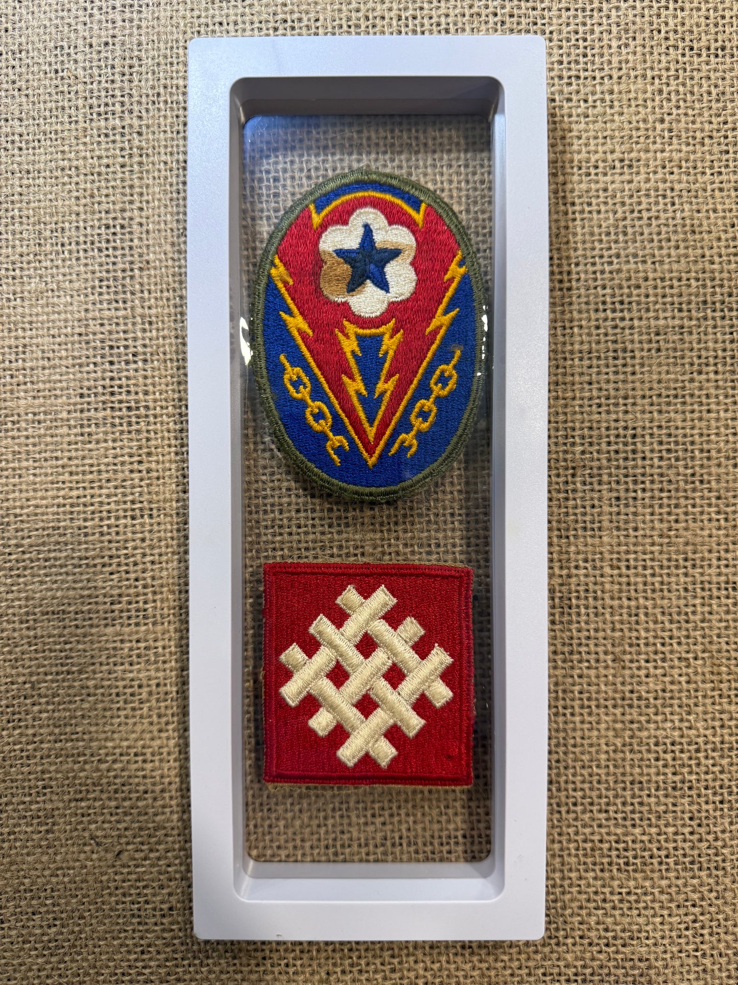 Patch US Army Europeen Theater & 6st Group US ARMY