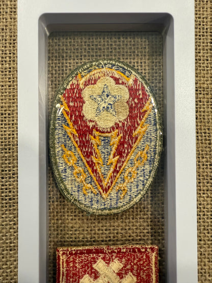 Patch US Army Europeen Theater & 6st Group US ARMY
