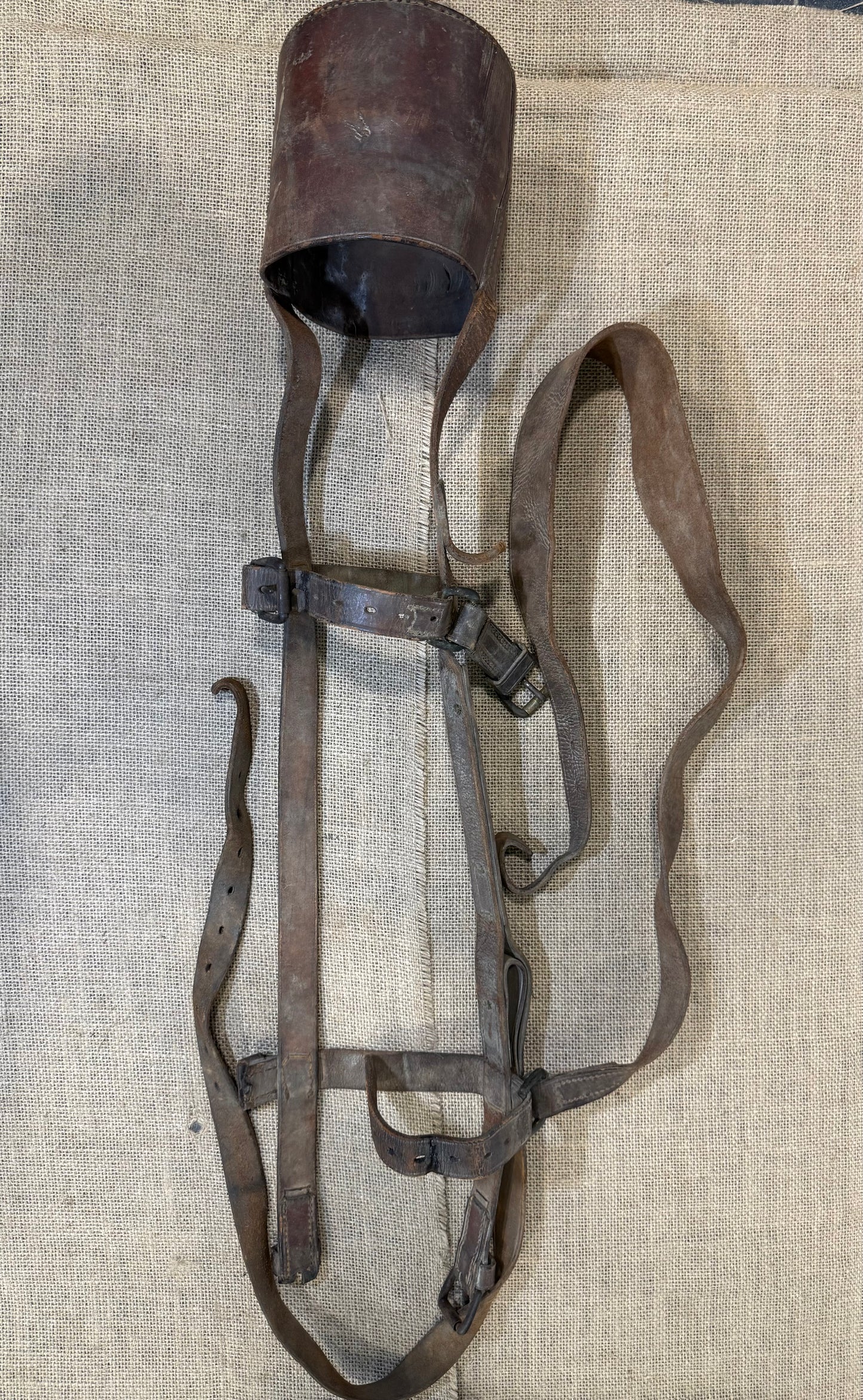 Sangle US de Transport cuir mitrailleuse M1917 WW2
