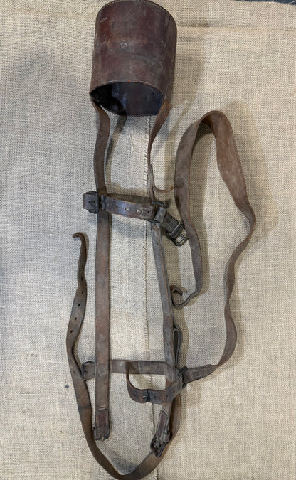 Sangle US de Transport cuir mitrailleuse M1917 WW2