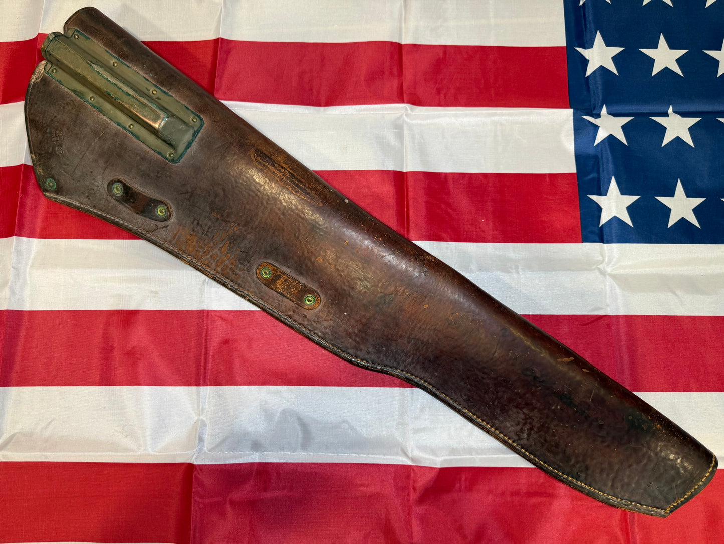 WW2 SCABBARB "US JQMD 1942 JD"