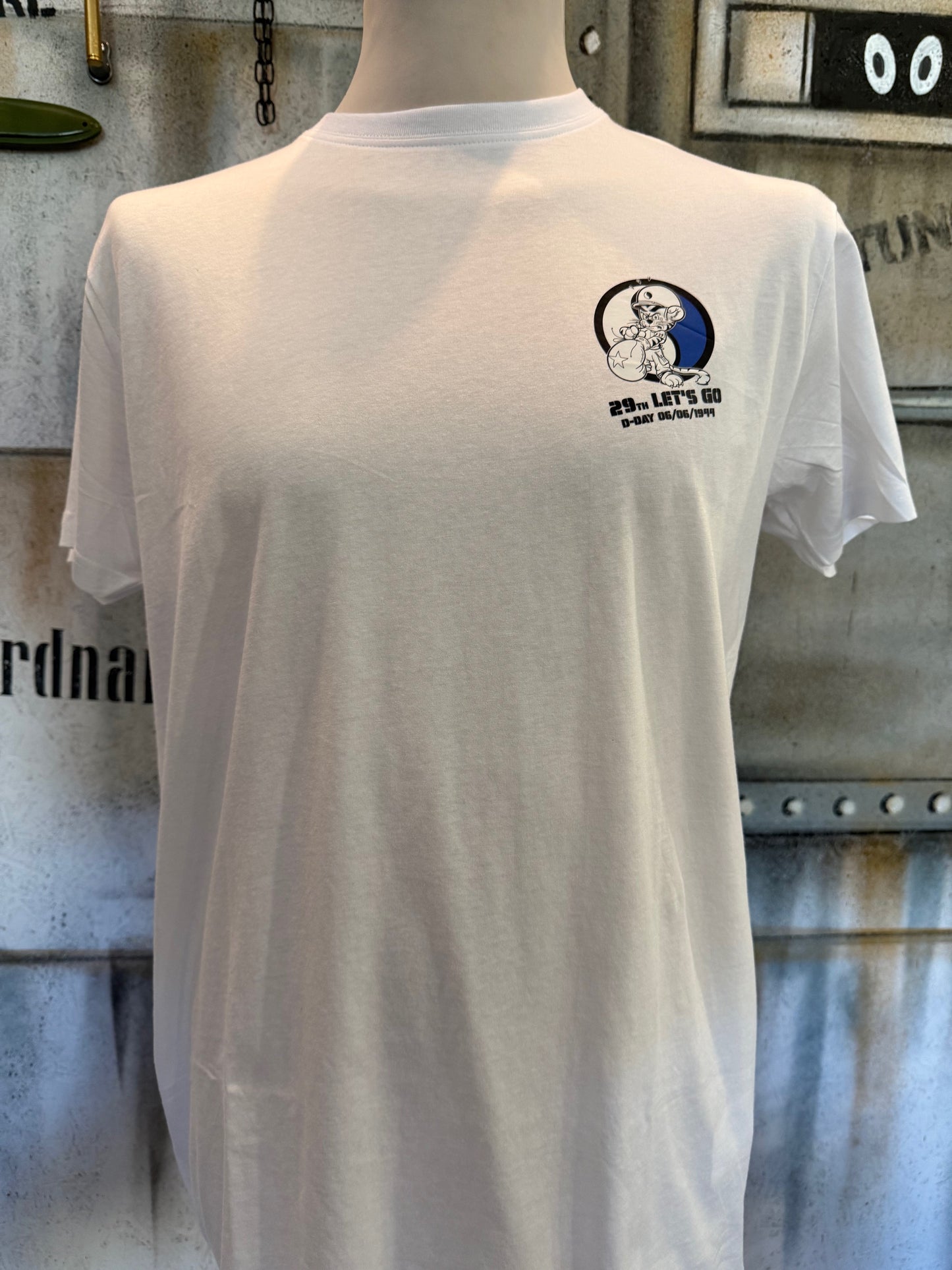 T-SHIRT 29th TIGRE (Blanc)