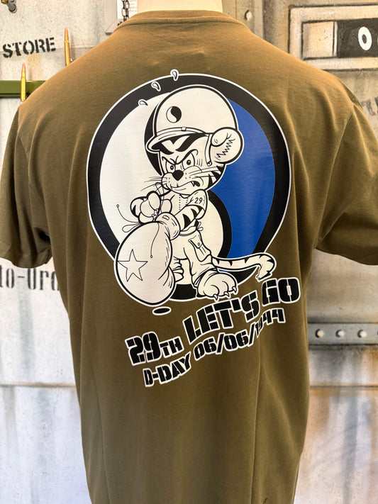 T-SHIRT 29th TIGRE (Brun)