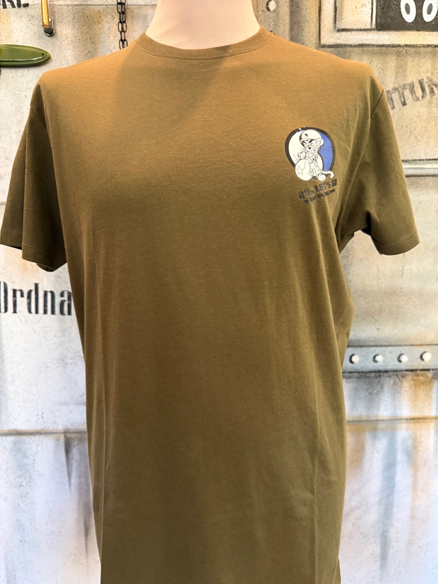 T-SHIRT 29th TIGRE (Brun)