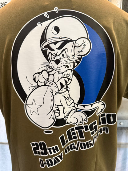 T-SHIRT 29th TIGRE (Brun)
