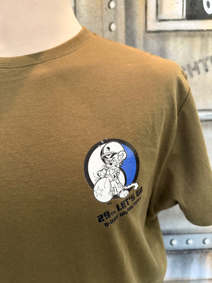 T-SHIRT 29th TIGRE (Brun)