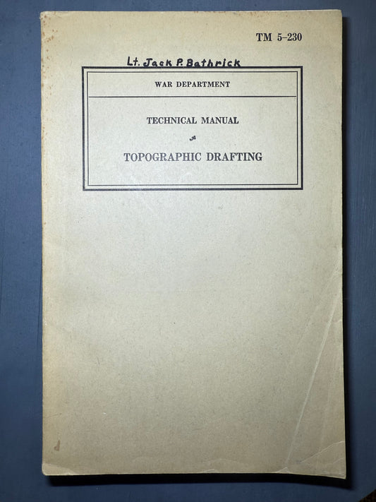Manuel Topographic Drafting TM 5-230 (Ref53)