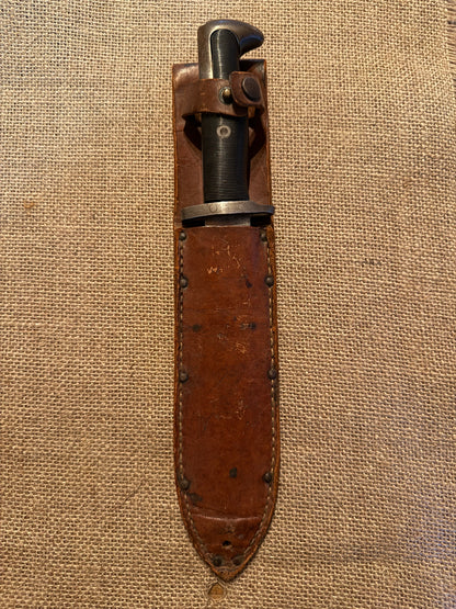 Baïonnette USM1 GARAND (modifié) + Fourreau Cuir (6)