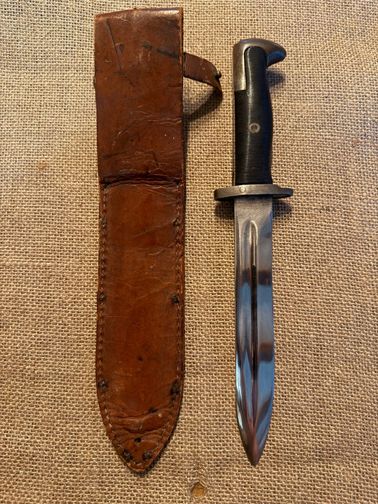 Baïonnette USM1 GARAND (modifié) + Fourreau Cuir (6)