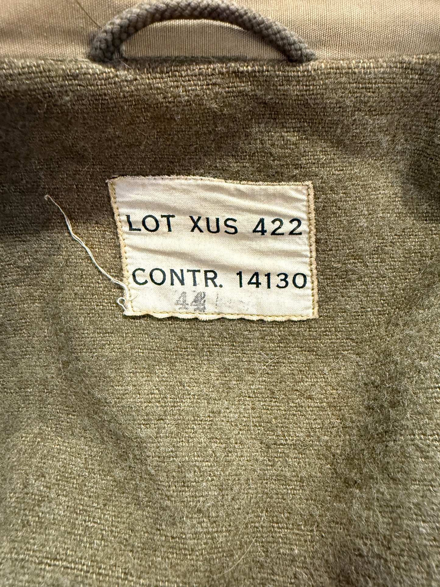 Blouson US M41, Major 82th Airborne 508 PIR