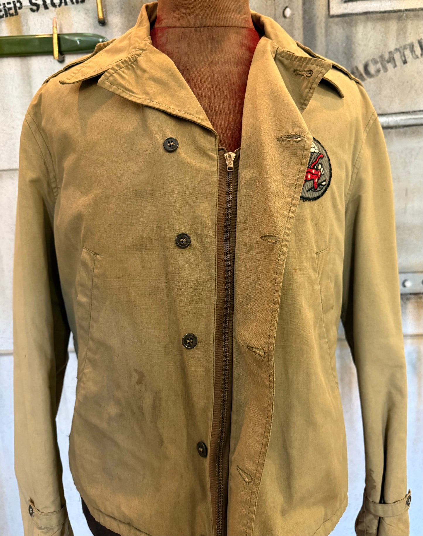 Blouson US M41, Major 82th Airborne 508 PIR