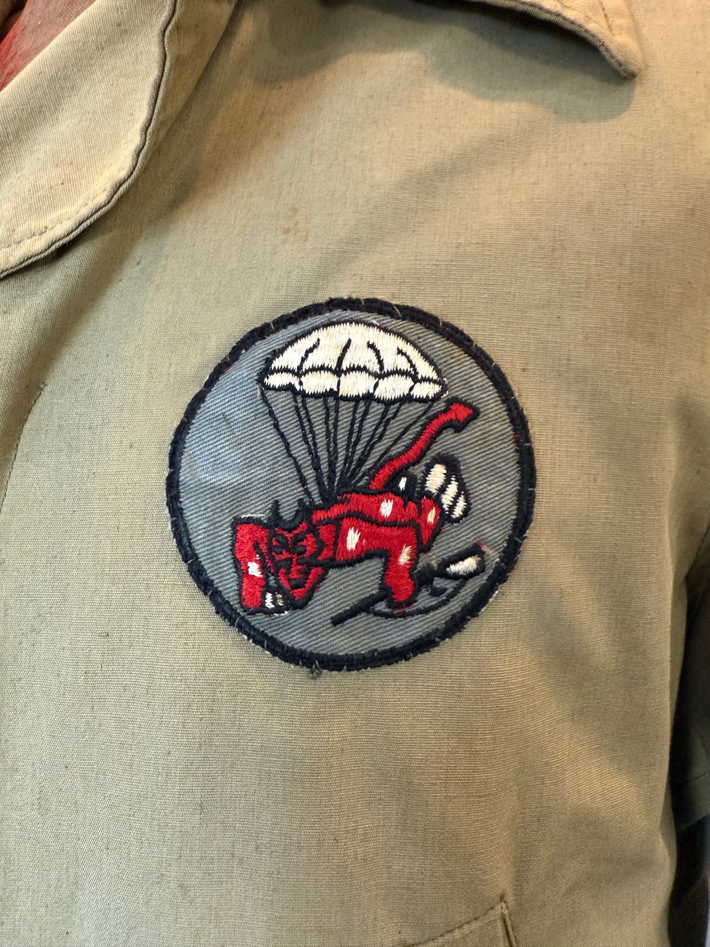 Blouson US M41, Major 82th Airborne 508 PIR