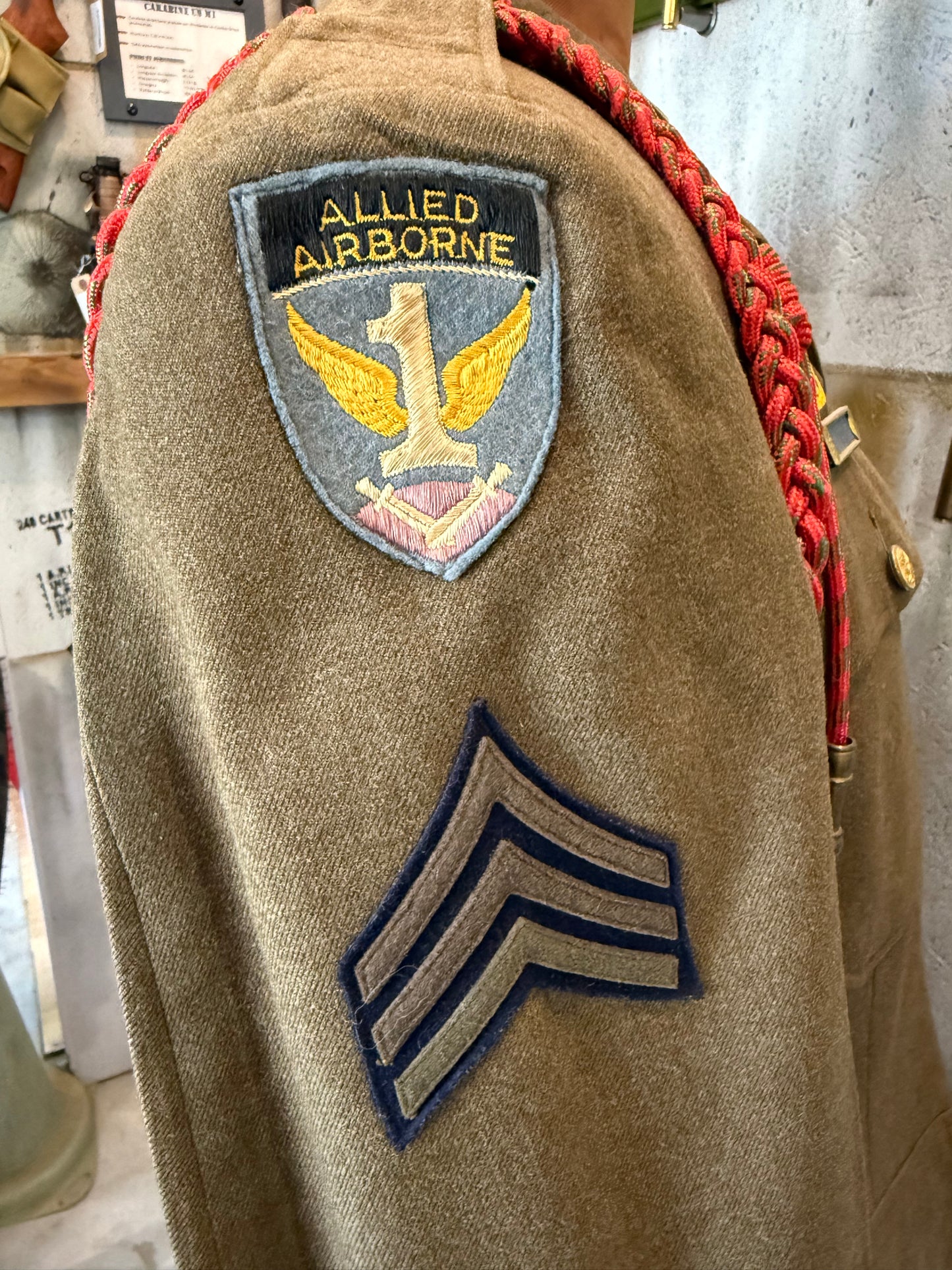 Veste US de sortie Sergent 82th Airborne